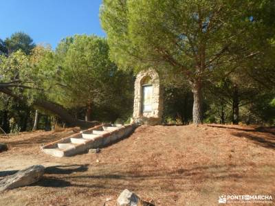 Valle Hermoso - Pinar del Espaldar; sendas del riaza excursion lagos de covadonga castro ulaca camin